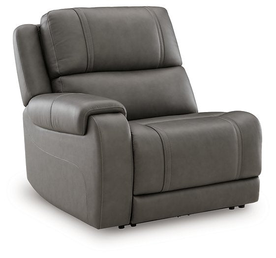 5Z - Pittson Power Reclining Sectional Loveseat - De Avenue Furniture