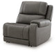 5Z - Pittson Power Reclining Sectional Loveseat - De Avenue Furniture