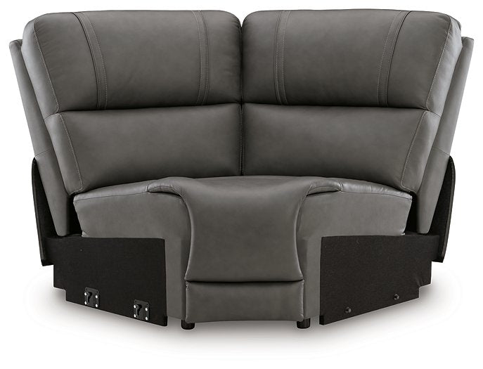 5Z - Pittson Power Reclining Sectional - De Avenue Furniture