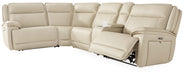 Double Deal Reclining Sectional with Console - De Avenue Furniture