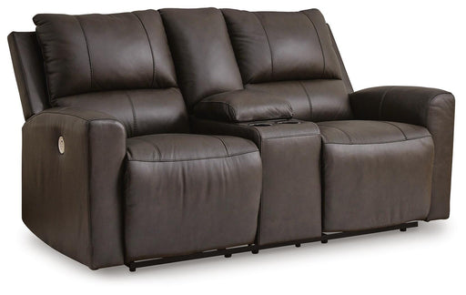 Boxmere Power Reclining Loveseat with Console - De Avenue Furniture