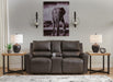 Boxmere Power Reclining Loveseat with Console - De Avenue Furniture