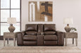 Alessandro Power Reclining Loveseat with Console - De Avenue Furniture