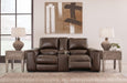 Alessandro Power Reclining Loveseat with Console - De Avenue Furniture