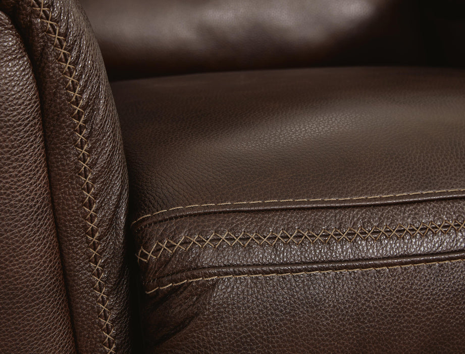 Alessandro Power Reclining Loveseat with Console - De Avenue Furniture