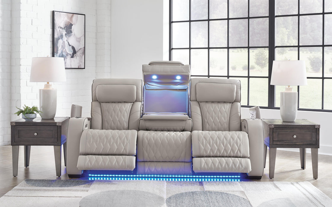 Boyington Power Reclining Sofa - De Avenue Furniture