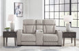 Boyington Power Reclining Loveseat with Console - De Avenue Furniture