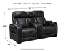 Boyington Power Reclining Loveseat with Console - De Avenue Furniture
