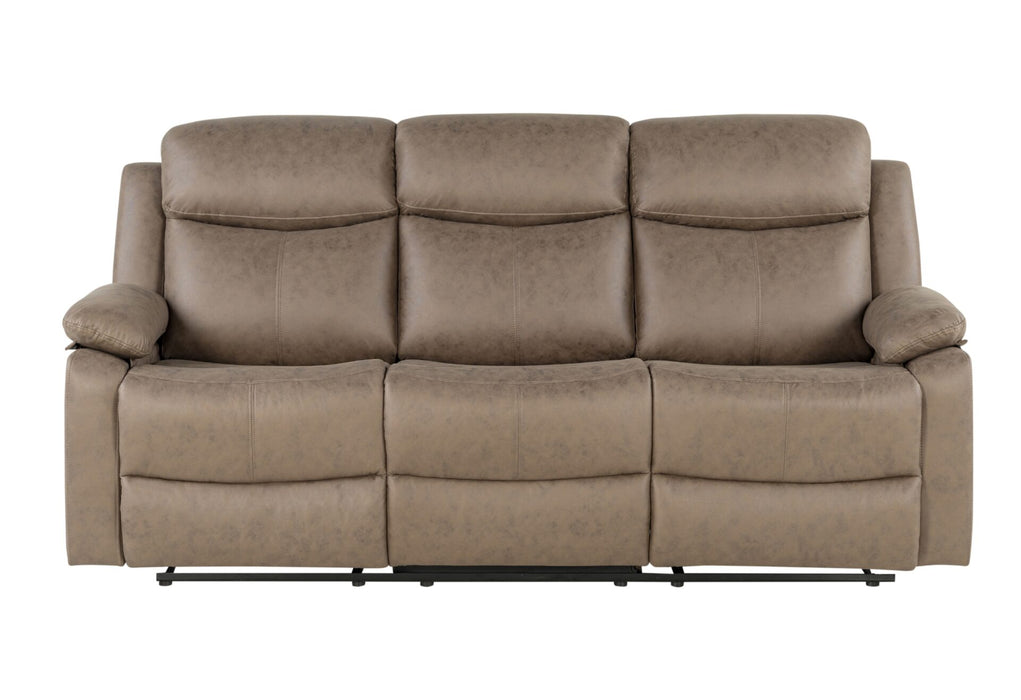 U6026 Brown Reclining Sofa - De Avenue Furniture