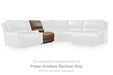 DeepWakes Power Reclining Sectional with Chaise - De Avenue Furniture