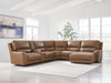 DeepWakes Power Reclining Sectional with Chaise - De Avenue Furniture