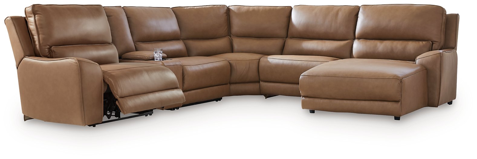 DeepWakes Power Reclining Sectional with Chaise - De Avenue Furniture