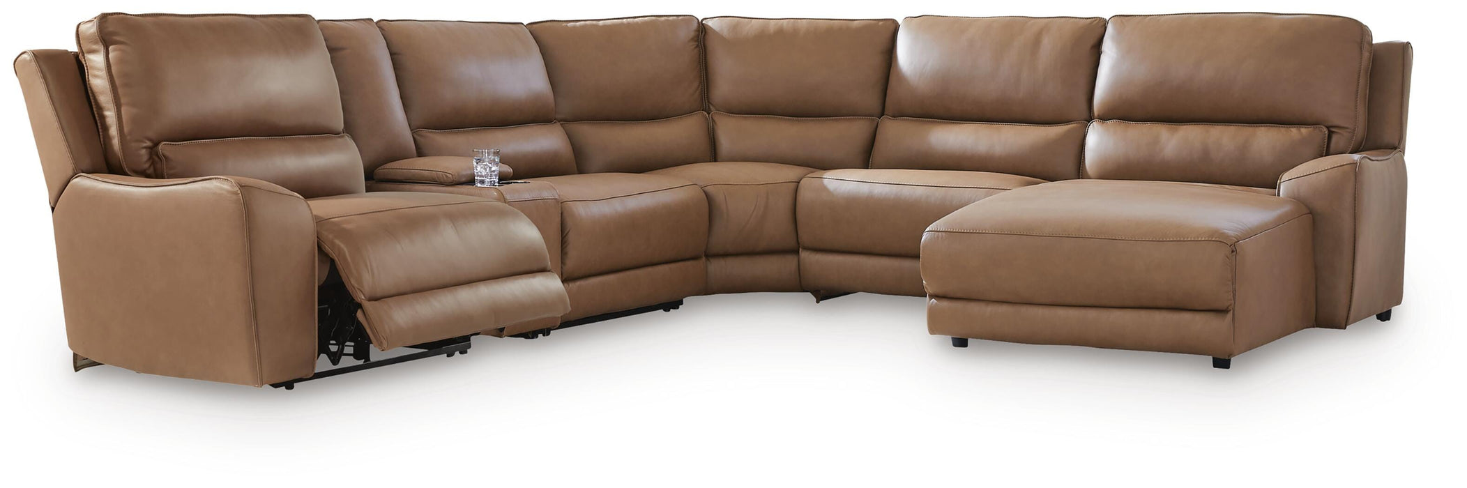 DeepWakes Power Reclining Sectional with Chaise - De Avenue Furniture