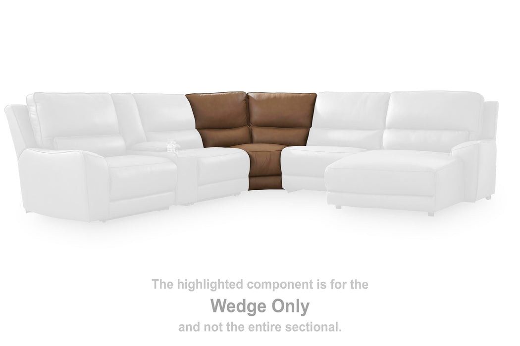 DeepWakes Reclining Sectional with Storage Console - De Avenue Furniture