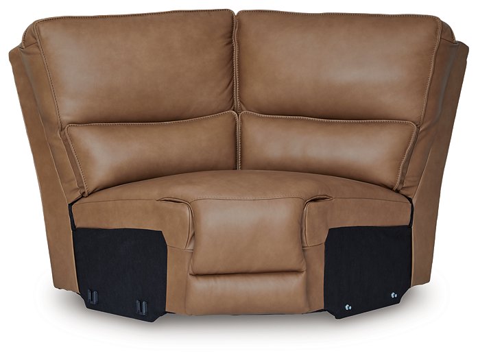 DeepWakes Reclining Sectional with Storage Console - De Avenue Furniture