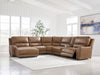 DeepWakes Power Reclining Sectional with Chaise - De Avenue Furniture