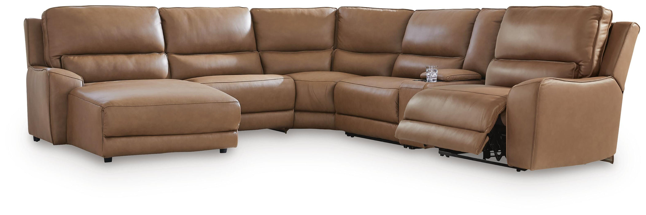 DeepWakes Power Reclining Sectional with Chaise - De Avenue Furniture