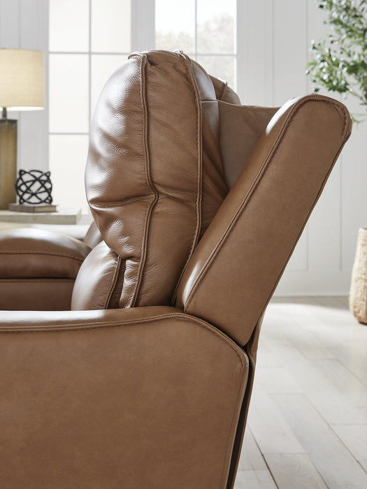 DeepWakes Power Reclining Loveseat with Console - De Avenue Furniture