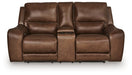 DeepWakes Power Reclining Loveseat with Console - De Avenue Furniture