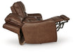 DeepWakes Power Reclining Loveseat with Console - De Avenue Furniture