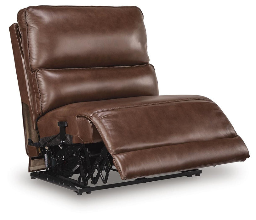 DeepWakes Reclining Sectional with Storage Console - De Avenue Furniture