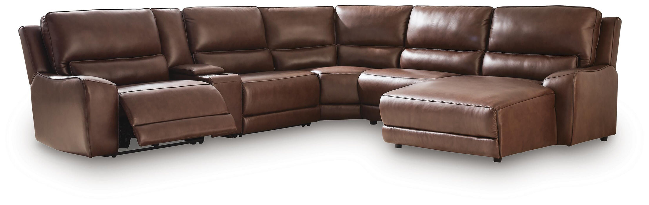 DeepWakes Power Reclining Sectional with Chaise - De Avenue Furniture