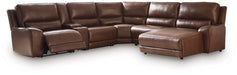 DeepWakes Power Reclining Sectional with Chaise - De Avenue Furniture