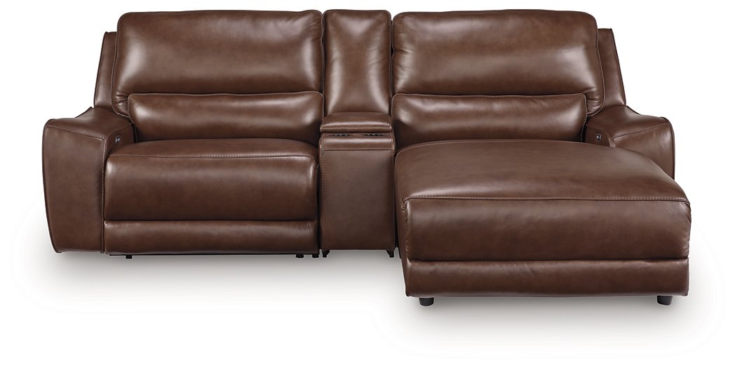 DeepWakes Power Reclining Sectional with Chaise - De Avenue Furniture