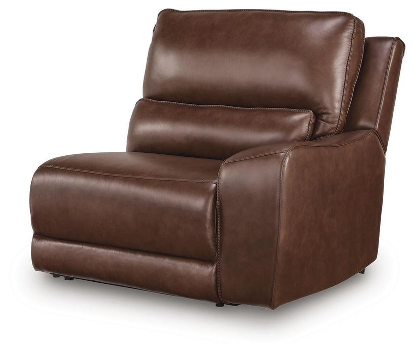 DeepWakes Reclining Sectional with Storage Console - De Avenue Furniture