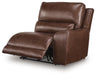 DeepWakes Reclining Sectional with Storage Console - De Avenue Furniture