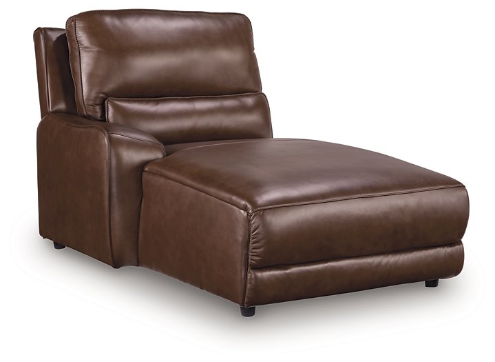 DeepWakes Power Reclining Sectional with Chaise - De Avenue Furniture