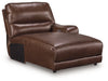 DeepWakes Power Reclining Sectional with Chaise - De Avenue Furniture