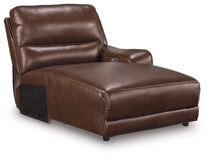 DeepWakes Power Reclining Sectional with Chaise - De Avenue Furniture