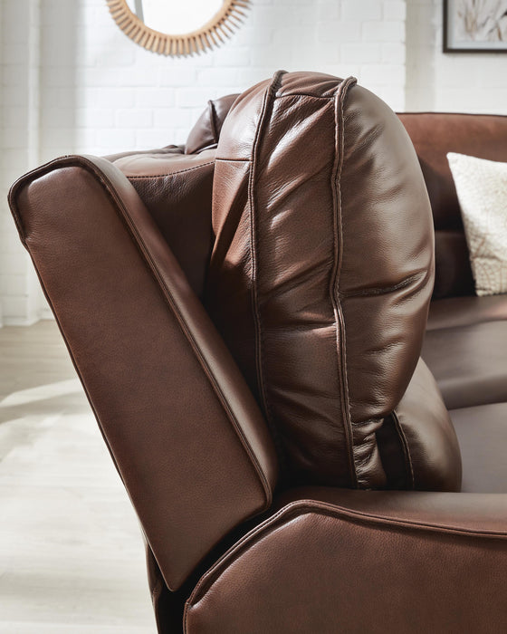 DeepWakes Power Reclining Sectional with Chaise - De Avenue Furniture