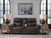 Crossplex Power Reclining Loveseat with Console - De Avenue Furniture