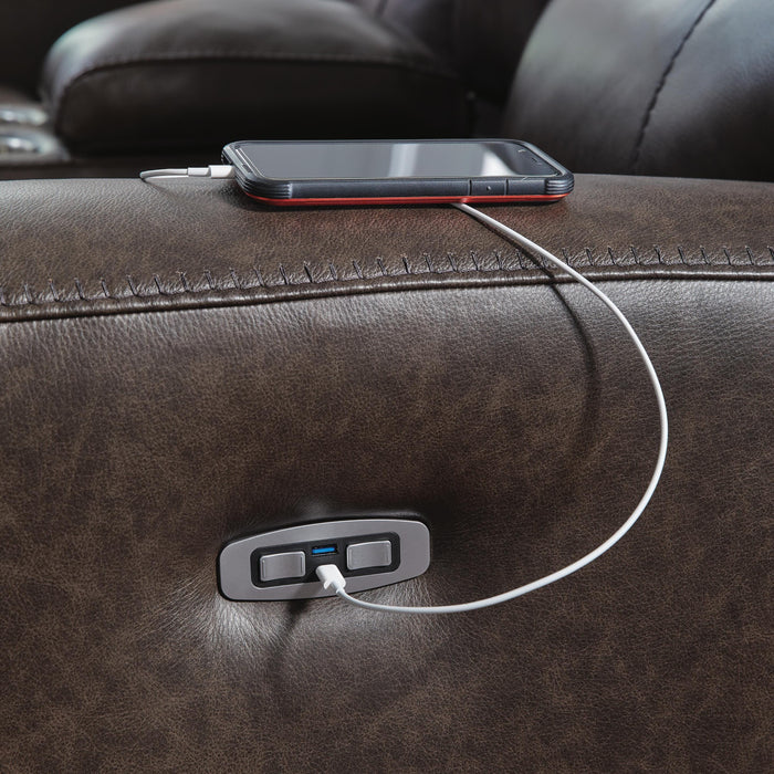 Crossplex Power Reclining Sofa - De Avenue Furniture