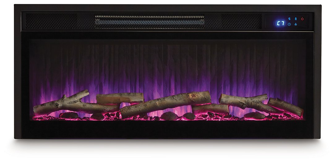 Cayboni 71" TV Stand with Electric Fireplace - De Avenue Furniture