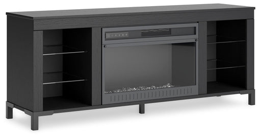Cayberry 60" TV Stand with Electric Fireplace - De Avenue Furniture