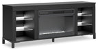 Cayberry 60" TV Stand with Electric Fireplace - De Avenue Furniture
