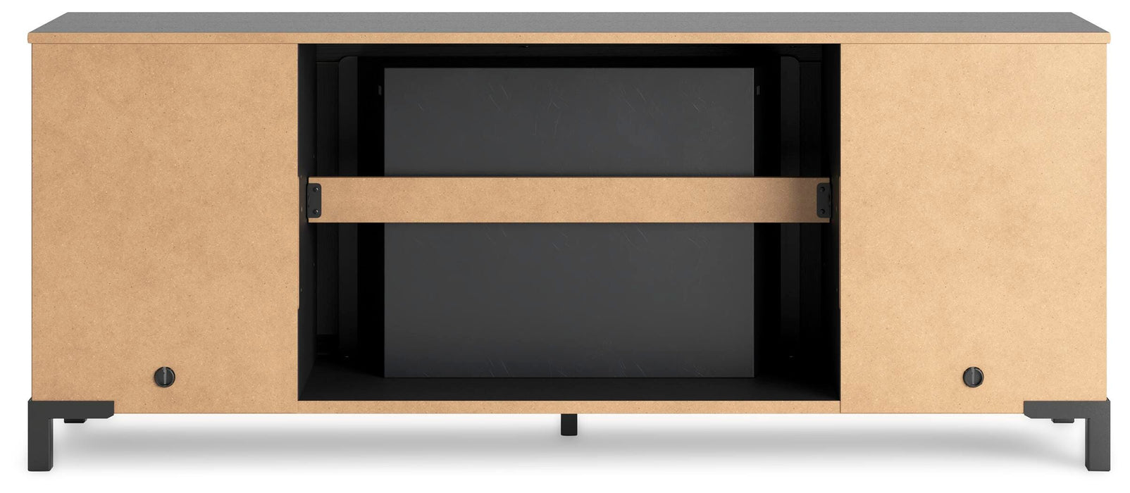 Cayberry 60" TV Stand with Electric Fireplace - De Avenue Furniture