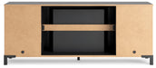 Cayberry 60" TV Stand with Electric Fireplace - De Avenue Furniture