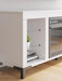 Brollevi 60" TV Stand with Electric Fireplace - De Avenue Furniture