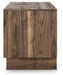 Zadilyn 72" TV Stand with Electric Fireplace - De Avenue Furniture