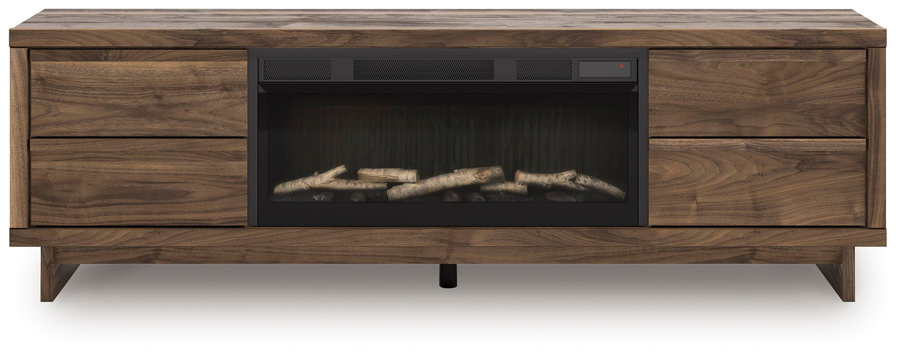 Zadilyn 72" TV Stand with Electric Fireplace - De Avenue Furniture