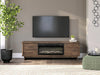 Zadilyn 72" TV Stand with Electric Fireplace - De Avenue Furniture