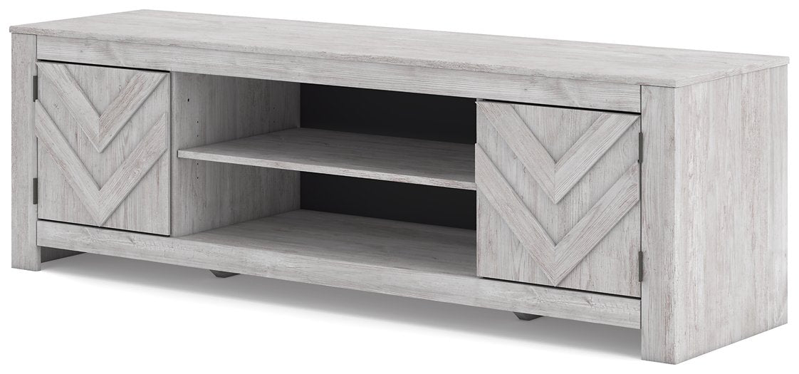 Cayboni 71" TV Stand with Electric Fireplace - De Avenue Furniture