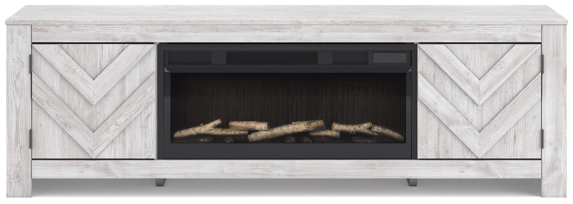 Cayboni 71" TV Stand with Electric Fireplace - De Avenue Furniture