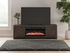 Cayboni 71" TV Stand with Electric Fireplace - De Avenue Furniture