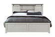 AVA BEIGE KING BED - De Avenue Furniture