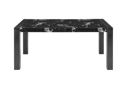 D4088DT BLACK MARBLE DINING TABLE - De Avenue Furniture